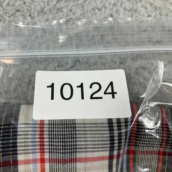 Vintage Wrangler Shirt Mens 15/33 Grey Plaid Western Pearl Snap 70's Made In USA - Picture 11 of 11